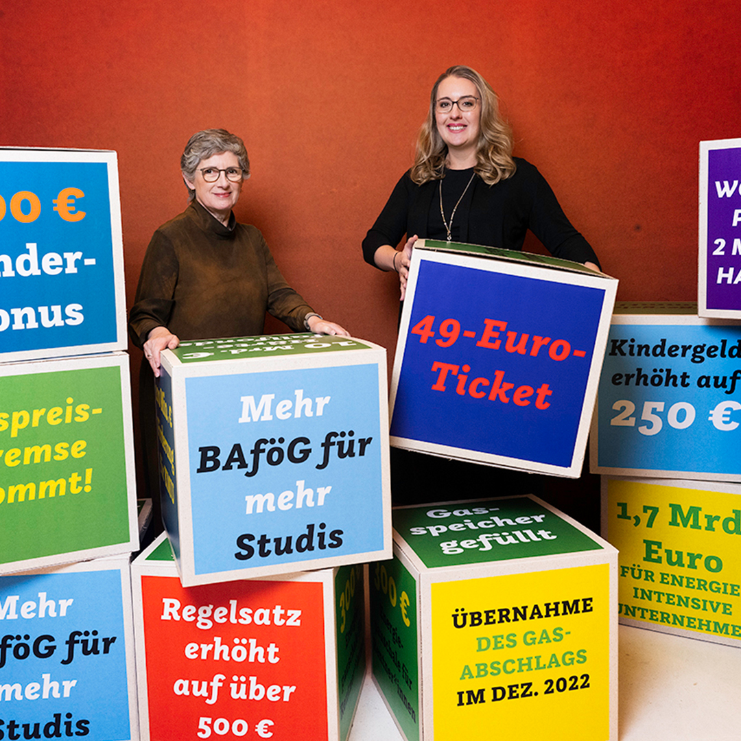 Katharina Dröge und Britta Haßelmann: Pakete, die ankommen – Entlastungen, die wirken. So kommen wir gut gesichert durch den Winter!
