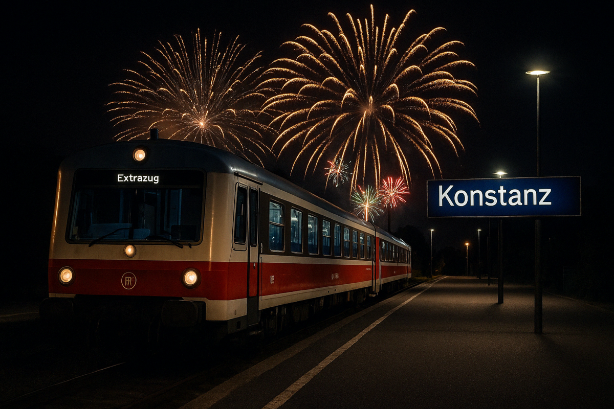 Sonderzug zu, Konstanzer Seenachtsfest 2025