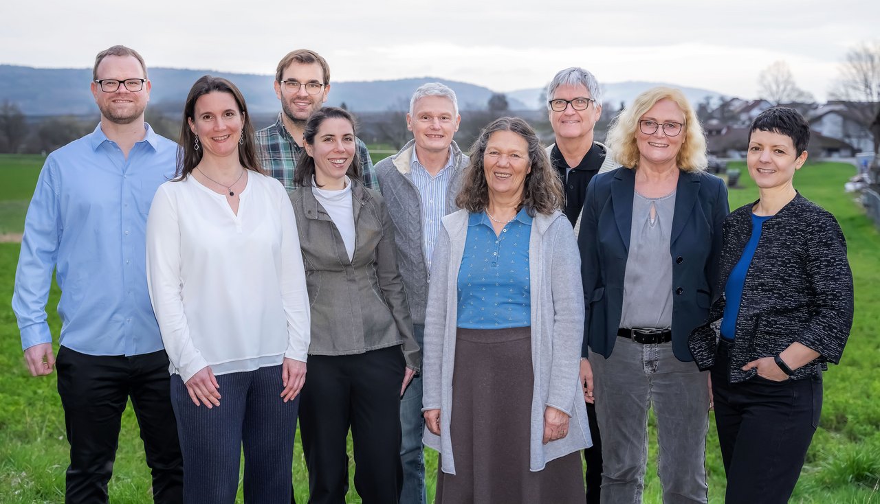 Gür den Gemeinderat Stockach kandidieren: Tobias Feindler, Doris Rath, Timotheus Lehle, Floriana Lehle, Peter Alexander, Regina Ryba, Matthias Baron von Stackelberg, Alice Engelhardt und Dr. Eva Edelmann-Ohler sowie Karl-Hermann Rist (nicht auf dem Bild). Foto Martina Ketterer
