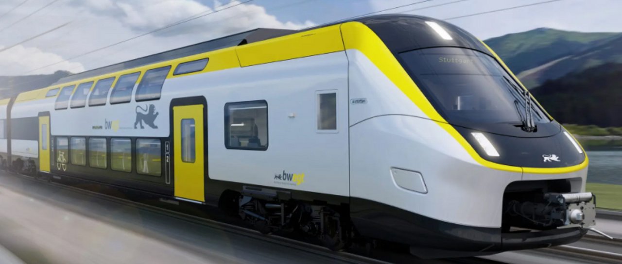 Neuer 200 km/h schneller Alstom Concordia Max Doppelstockzug