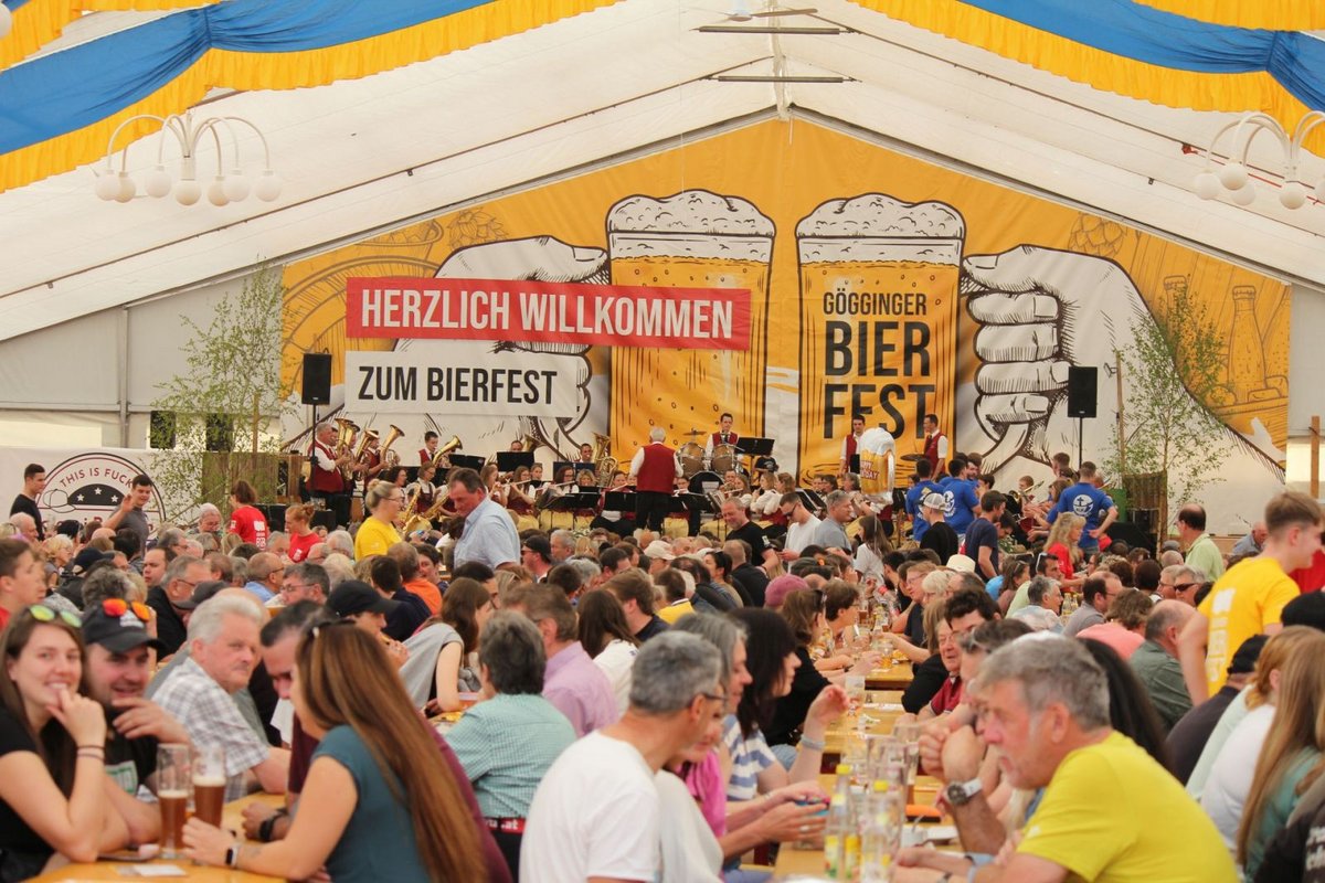 Herzlich willkommen zum Gögginger Bierfest